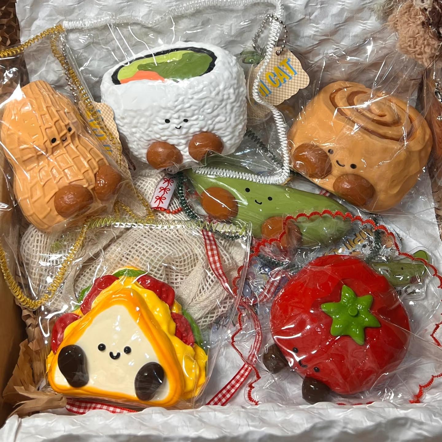 高颜值纯手工食品级硅胶捏捏乐减压玩具慢回弹烂泥手感儿童无毒