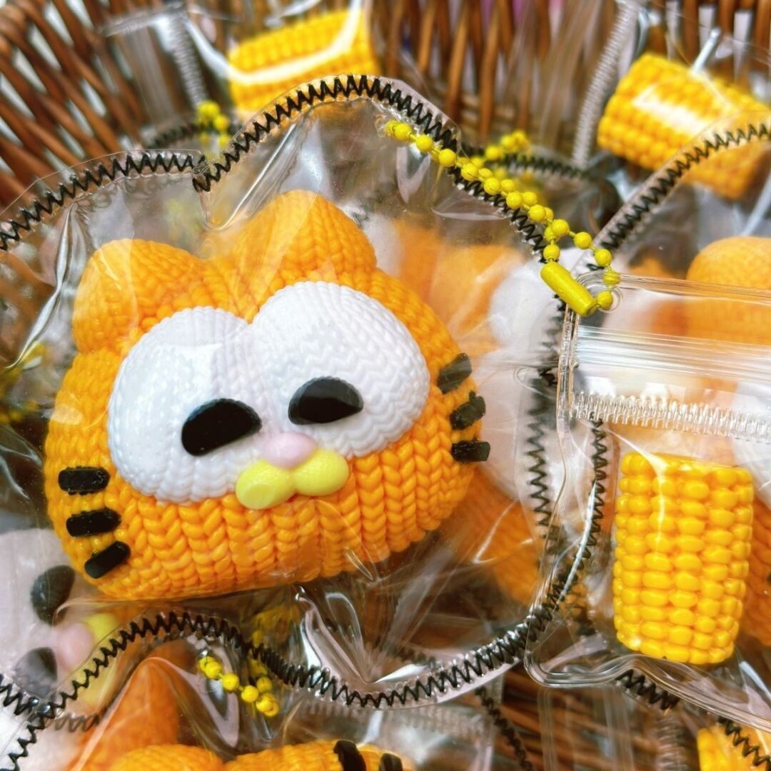 加菲猫硅胶捏捏乐无毒儿童玩具