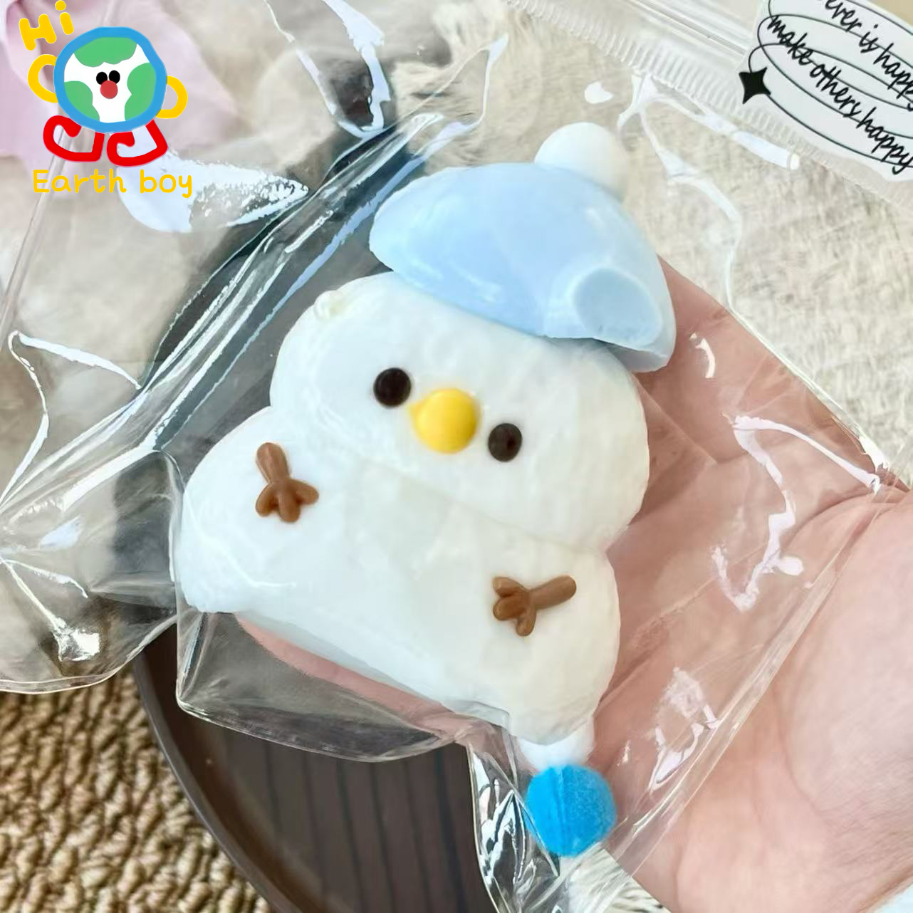 超软雪人宝宝小红书同款解压捏捏