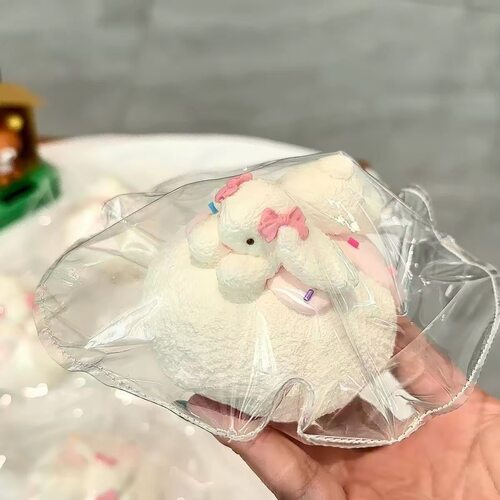 超萌奶油垂耳兔高颜值超软烂泥手感硅胶捏捏乐减压儿童益智玩具