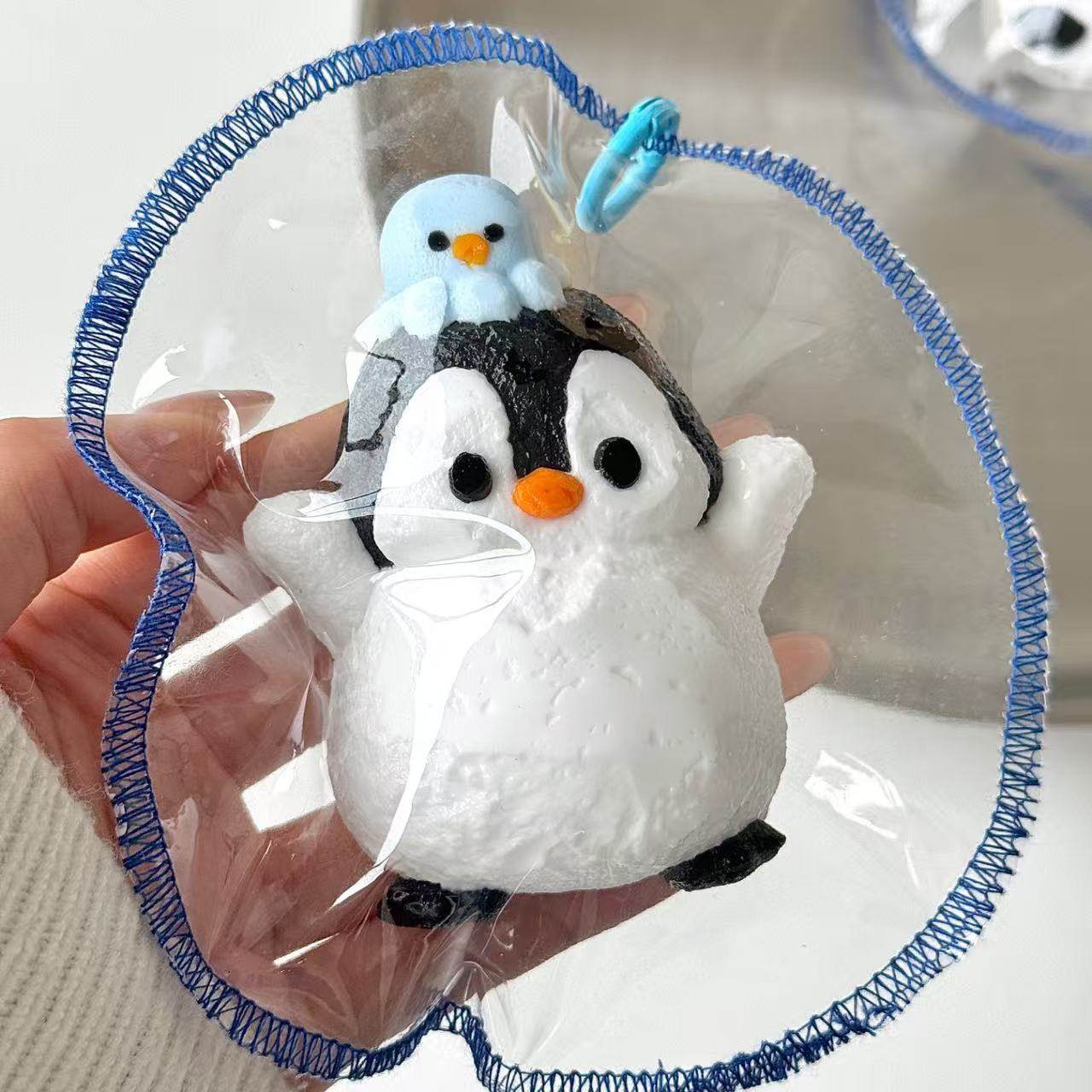 可爱企鹅慢回弹捏捏乐解压玩具儿童无毒食品级硅胶手工自制礼物女,玩具/童车/益智/积木/模型,创意/整蛊玩具,淘宝优惠券,粉丝福利购,淘宝优惠卷