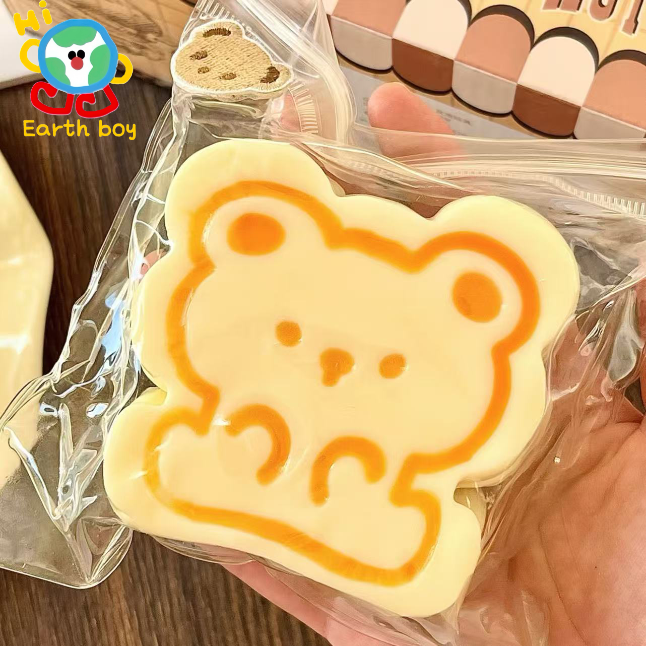 新品高颜值手工食品级硅胶捏捏乐