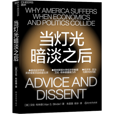 当灯光暗淡之后 (美)艾伦·布林德 著 朱晨路,徐冰 译 经济理论经管、励志 新华书店正版图书籍 浙江教育出版社