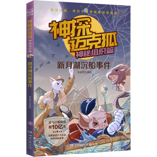 神探迈克狐 神秘组织篇 新月湖沉船事件 多多罗 著 儿童文学少儿 新华书店正版图书籍 湖南文艺出版社