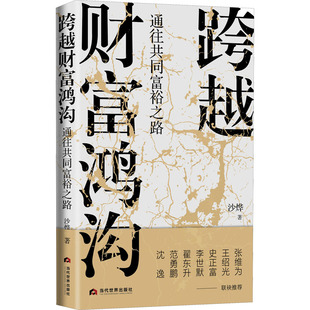跨越財(cái)富鴻溝 勵(lì)志 當(dāng)代世界出版 社 經(jīng)濟(jì)理論經(jīng)管 圖書籍 著 沙燁 通往共同富裕之路 新華書店正版