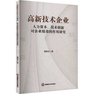 瞿晓龙 著 科学研究方法论经管 高新技术企业人力资本 新华书店正版 作用研究 励志 图书籍 技术创新对企业绩效
