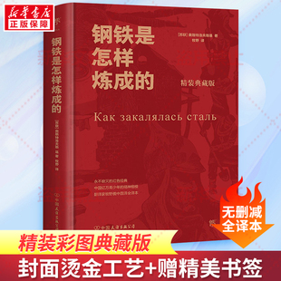 钢铁是怎样炼成的 精装典藏版 (苏)奥斯特洛夫斯基 著 牧野 译 外国小说文学 新华书店正版图书籍 中国友谊出版公司