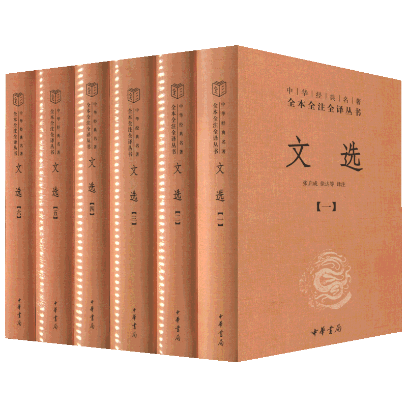 文选(6册) 张启成 等 译 文学作品集文学 新华书店正版图书籍 中华书局