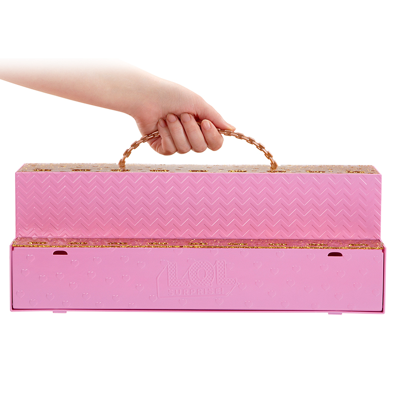 MGA第四代LOL惊喜娃娃拆拆球超大胶囊出奇宠物 快闪手提箱 552314