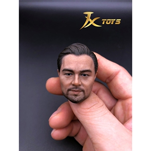 现货 JXtoys-023 1/6兵人头雕 莱昂纳多 小李子 奥斯卡影帝 头雕
