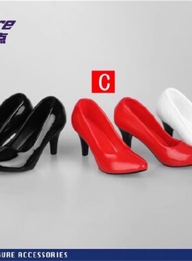 Toyscentre 1/6 女兵人 TCT-013 女鞋 高跟鞋 12寸模型配件 现货