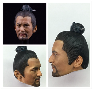 兵人头雕 黄晓明 12寸男兵人素体 DAM 可接 现货 岳飞头雕