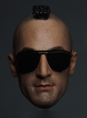 现货 1/6 兵人 The Driver 司机头雕 赠送黑色眼镜 12寸兵人配件