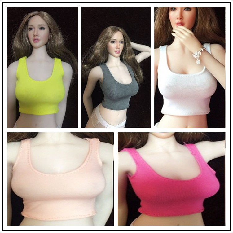 性感背心包胶素体女兵人现货