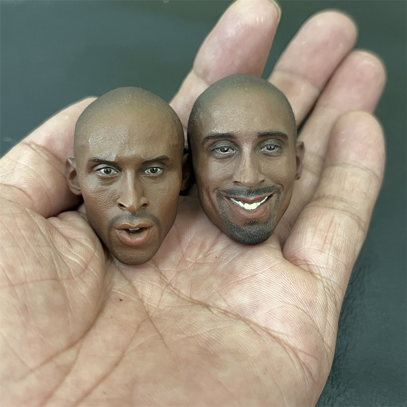 现货 1/6 NBA 篮球明星 湖人队 科比 兵人头雕模型 非EB
