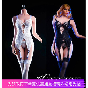 VSTOYS 紧身吊带内衣连体袜 18XG29 适合包胶女兵人素体 现货