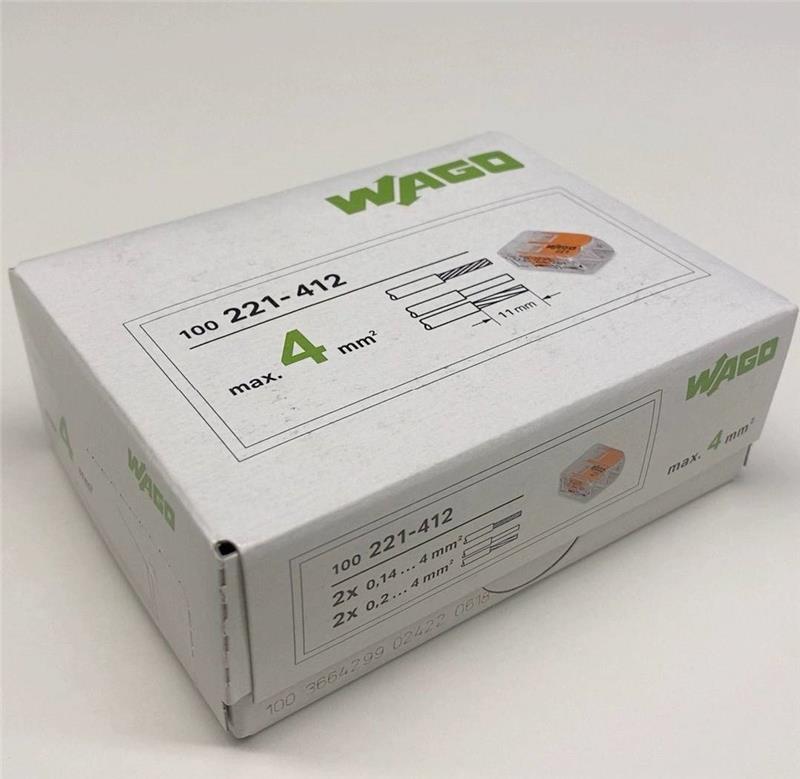 WAGO 万可 2贩21-12 德国 盒装售1盒100个 全新4装现货欢迎BEJ原 电子元器件市场 其它元器件 原图主图