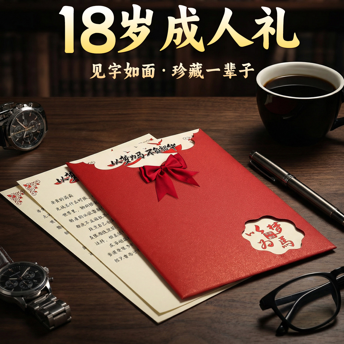 十八岁成人礼信封信纸套装