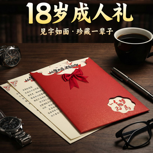 十八岁成人礼信封信纸套装