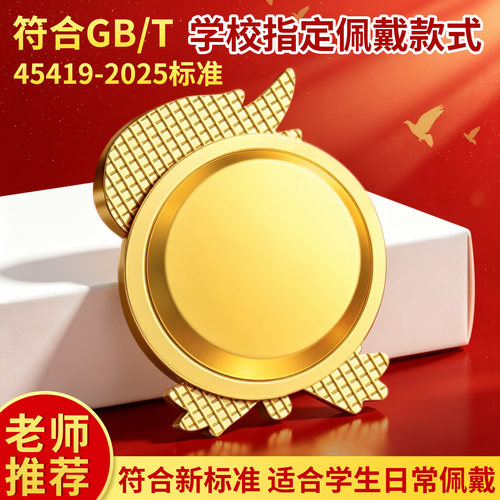 正版少先队队徽标准款不褪色