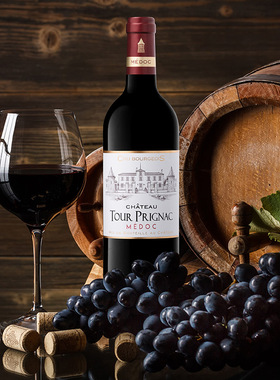 CASTEL卡思黛乐法国原瓶进口红酒梅多克坡立曼酒庄干红葡萄酒单支