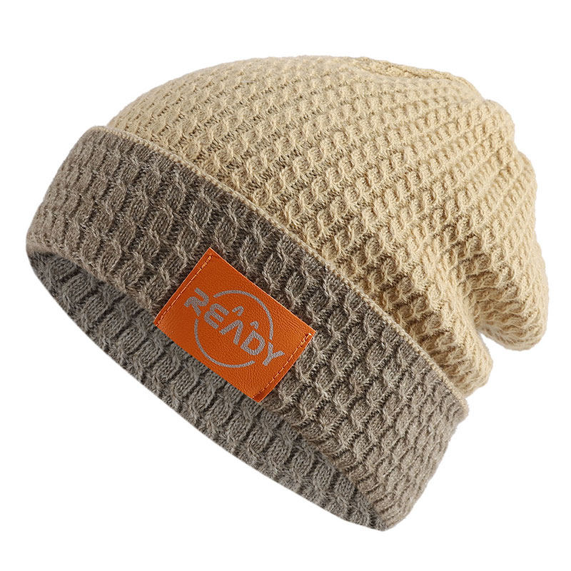 双面戴贴标针织帽女秋冬加厚显脸小毛线帽骑行防寒百搭护耳棉帽男,服饰配件/皮带/帽子/围巾,帽子,淘宝优惠券,粉丝福利购,淘宝优惠卷