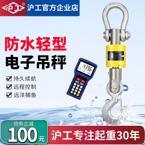 防水轻型可打印电子吊秤