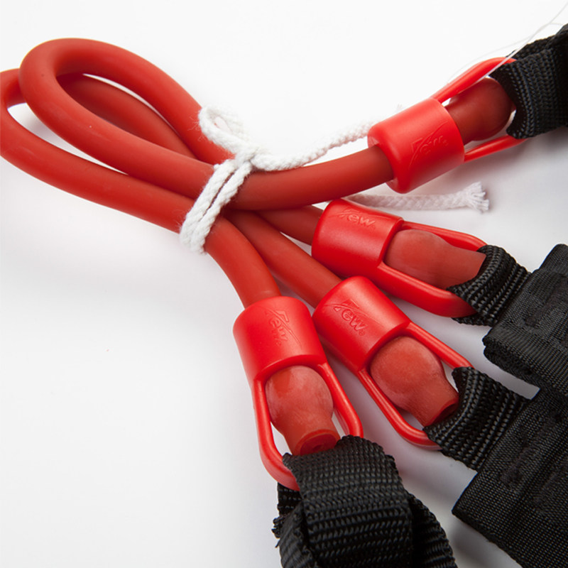 Few飘水中拉力绳子专业游泳训练速力训练器 硅胶拉力带牵引绳4589