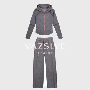 【VAZSLVE/全新奢品】捡漏2025冬季加绒加厚高级感显瘦套装J5857#