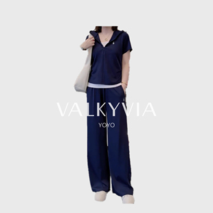 夏季 悠悠奢品 Valkyvia 9981 时尚 简约收腰显瘦气质套装 新款