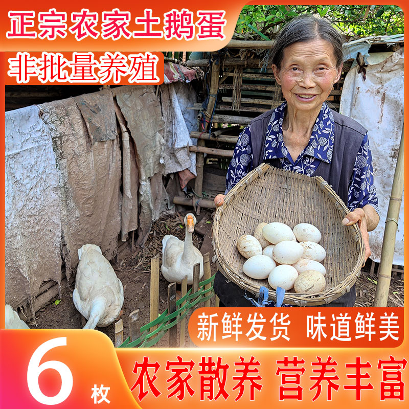 正宗农家散养鹅蛋孕妇月子
