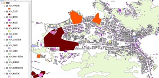 全国区县级矢量AOI矢量用地类型shp