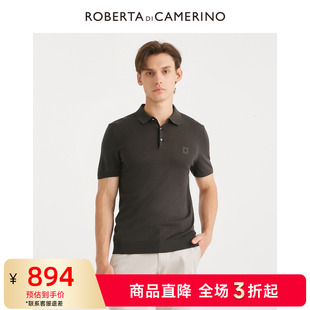 T恤男 夏季 桑蚕丝 ROBERTA诺贝达男装 男士 新款 POLO衫 短袖 休闲短袖
