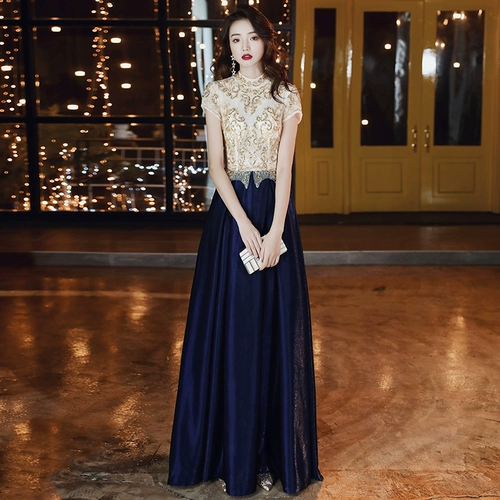 Вечернее платье, длинная приталенная элитная юбка, коллекция 2021