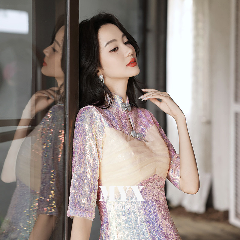 慕樱秀小礼服晚礼服原创高端品牌图片