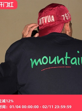 GcBrand Lab Tee SS23 复古主题 撞色字母印花设计 320g短袖T恤衫