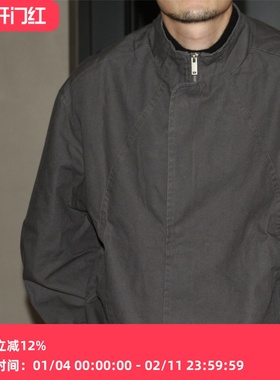 GcBrand Lab Jacket AW25 复古 基础款 日系休闲工装夹克立领外套