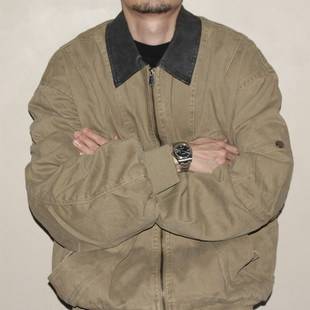 日系复古休闲宽松水洗做旧工装 GcBrand AW25 Jacket 夹克上衣 Lab