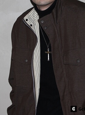 GcBrand Lab Jacket SS26 复古主题元素 大口袋设计 立领夹克外套