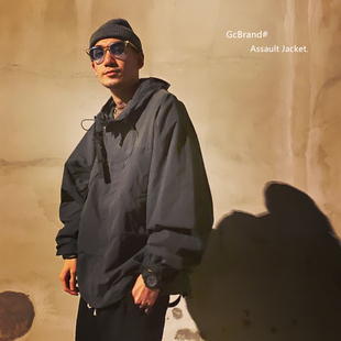 秋季 GcBrand MDNS DCDT 男女连帽夹克冲锋衣余文乐外套潮牌 FdbF
