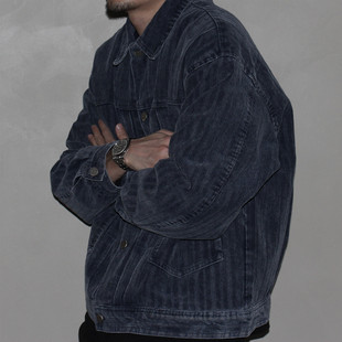 AW25 Jacket 日系复古多口袋水洗做旧灯芯绒夹克上衣 Lab GcBrand