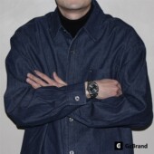 日系复古休闲宽松牛仔衬衫 GcBrand 衬衣 SS26 基础款 Lab Shirt