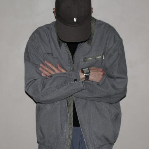 GcBrand Lab Jacket 复古主题元素 日系休闲工装重工水洗夹克外套