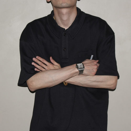 夏季短袖复古基础男女纯色POLO衫