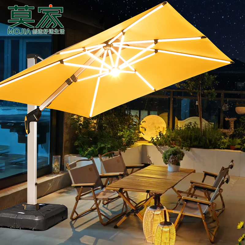 莫家罗马伞遮阳避雨日夜两用