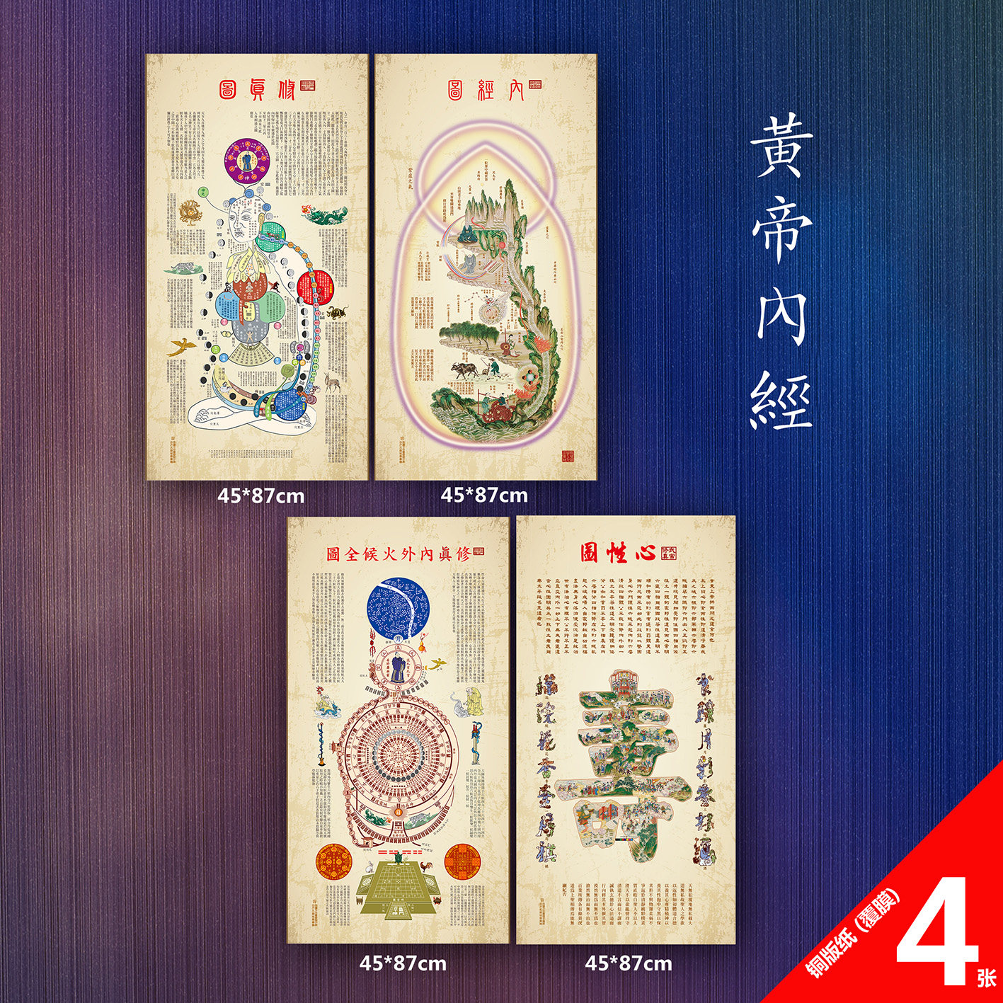 中国古星图火候图修真图内经图火候图心性图苏州石刻天文图全系列