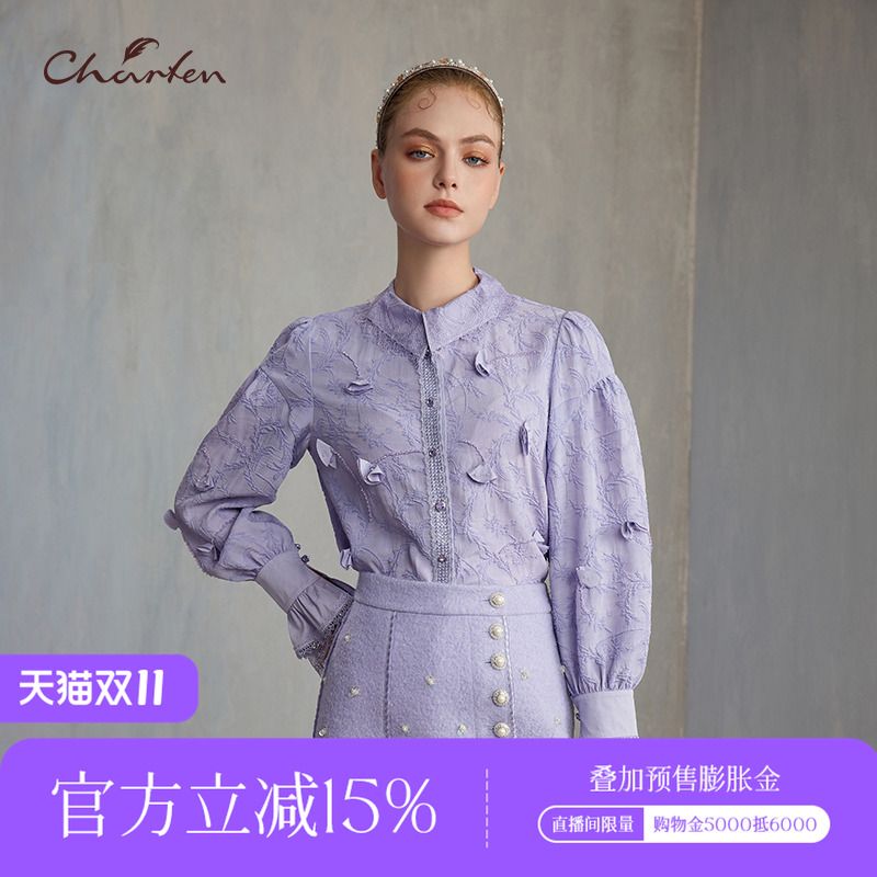 CHARFEN冬季新款时尚百搭衬衫