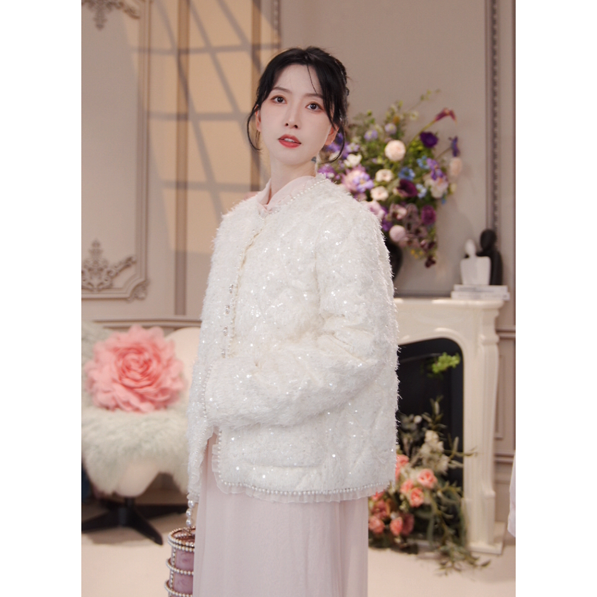 白色冬季CFF5D153-1000A短款