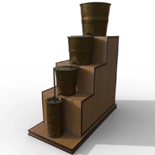 3dmax格式铜壶滴漏
