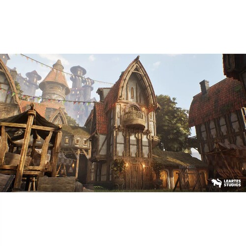 UE5中世纪城镇市场市集环境Medieval Market Environment